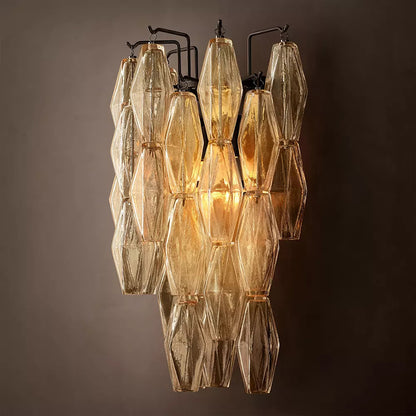 Chiara Modern Glass Wall Sconce