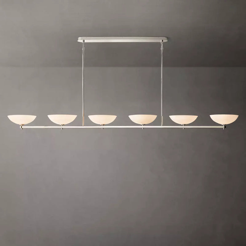 Ceramic Linear Dining Chandelier