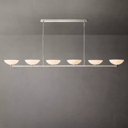 Ceramic Linear Dining Chandelier
