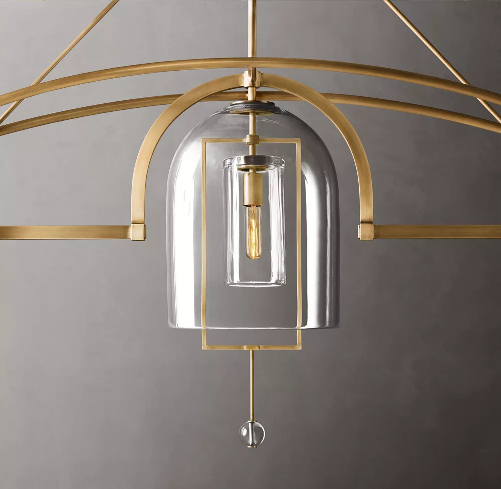 Fulcrum Large Linear Chandelier