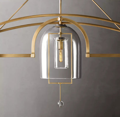 Fulcrum Large Linear Chandelier