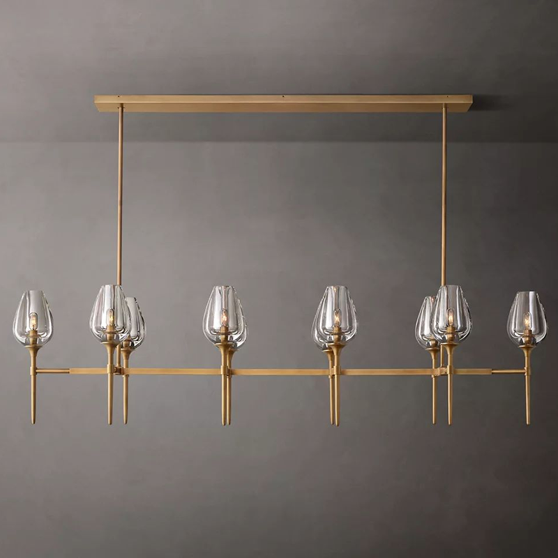 Luxury Crystal Linear Chandelier