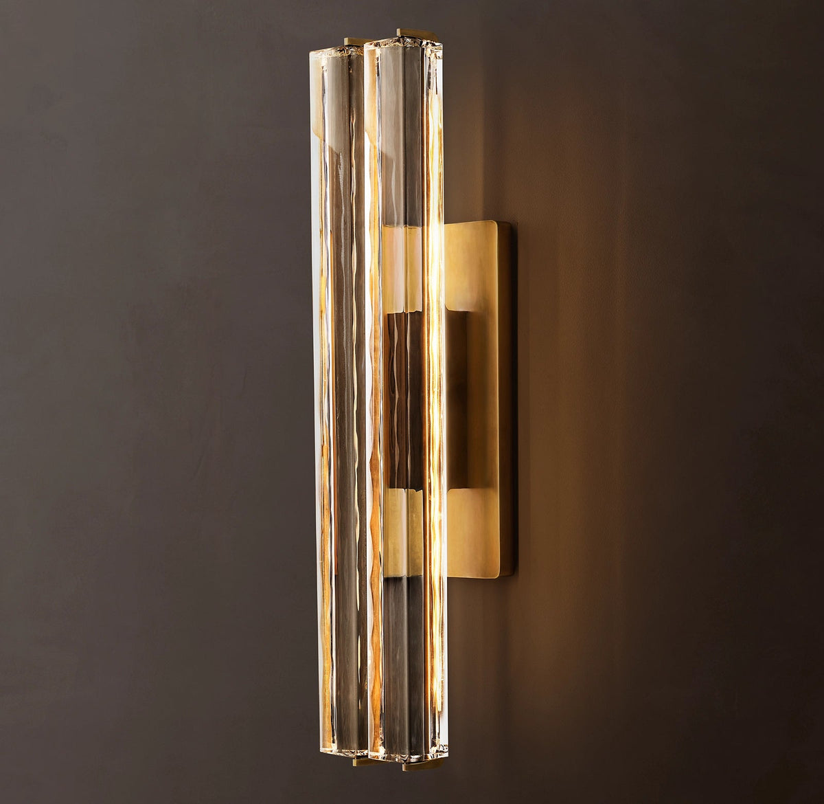 Audubon Double Crystal Wall Sconce