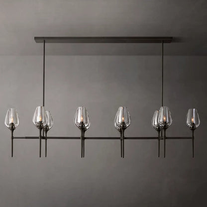 Luxury Crystal Linear Chandelier