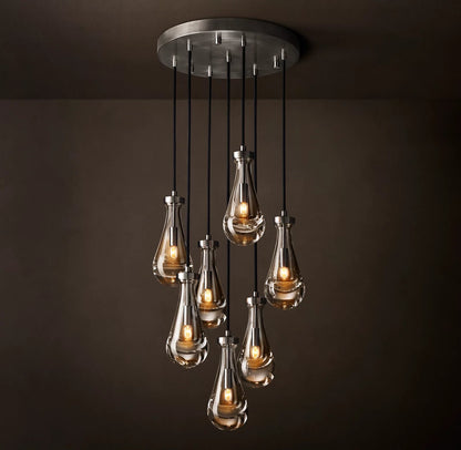 Rain Modern Round Chandelier