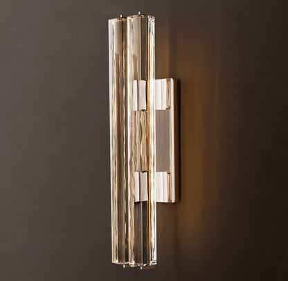 Audubon Double Crystal Wall Sconce