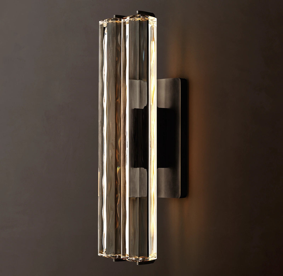 Audubon Double Crystal Wall Sconce