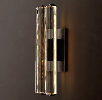 Audubon Double Crystal Wall Sconce