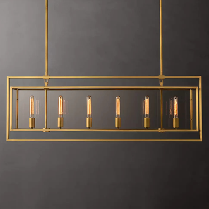Glass Dining Room Chandelier
