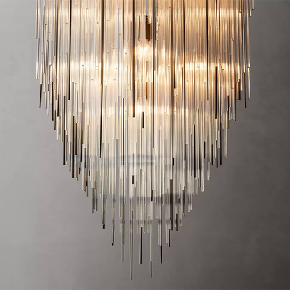 Cascada Linear Crystal Chandelier