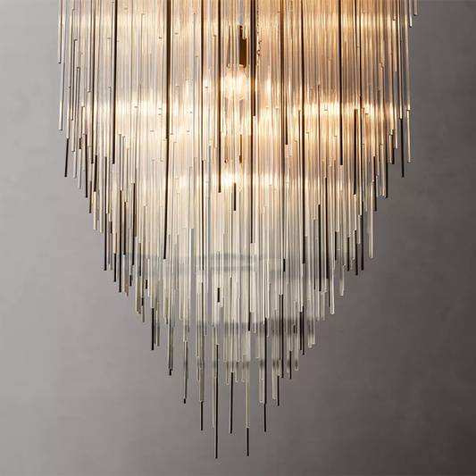 Cascada Linear Crystal Chandelier