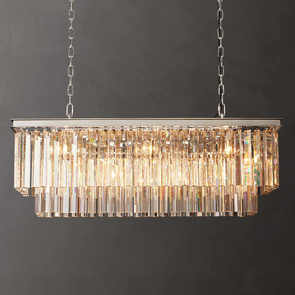 Odeon Art Deco Rectangular Chandelier
