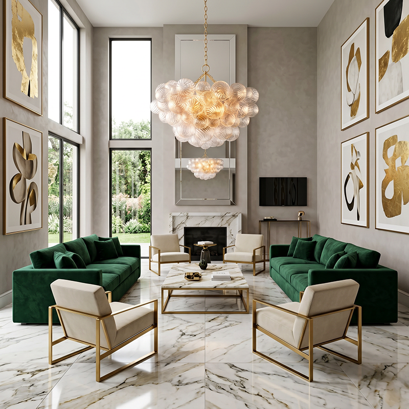 Talia Modern Round Chandelier