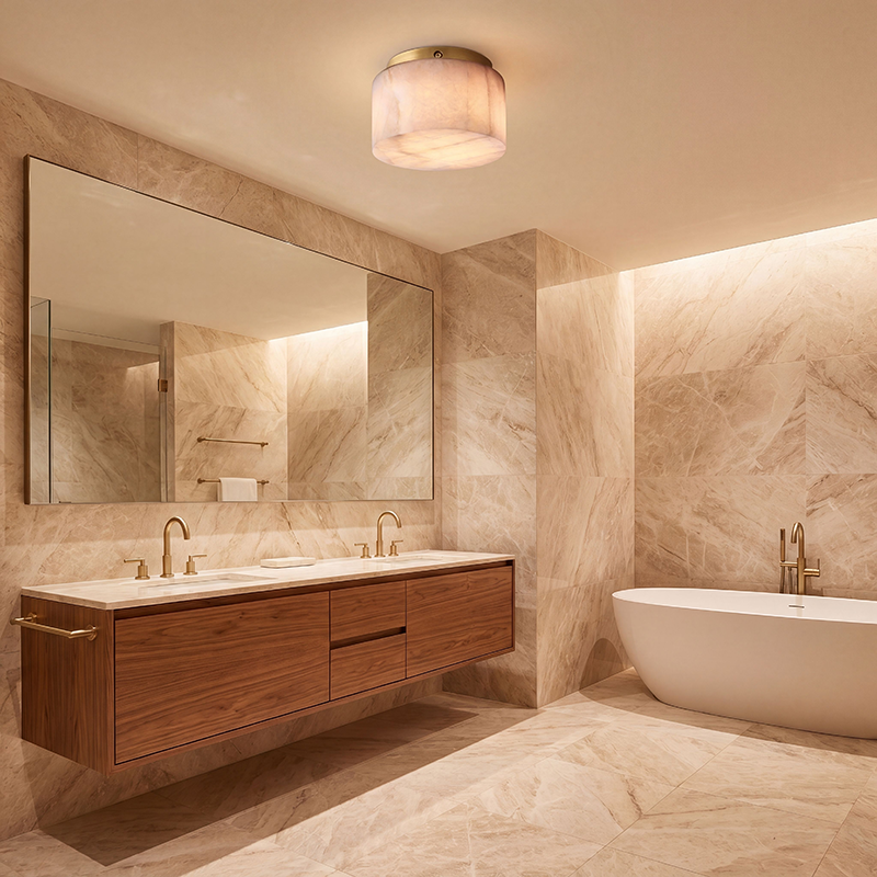 Rivage Lueur Round Flush Mount