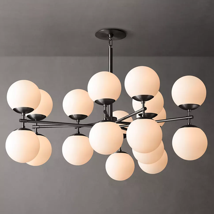 Luxury Glass Globe Chandelier
