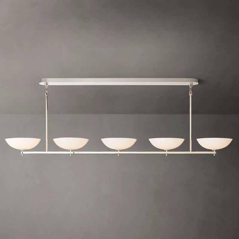 Ceramic Linear Dining Chandelier
