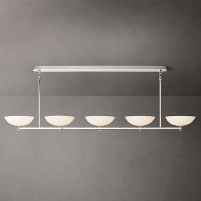Ceramic Linear Dining Chandelier