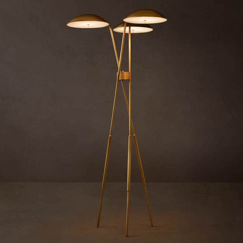Carlson Three-Light Floor Lamp