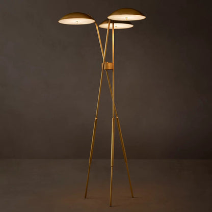 Carlson Three-Light Floor Lamp