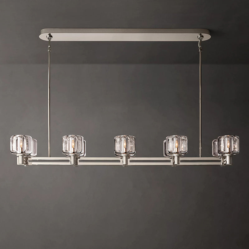 Demaret Double-Tier Linear Chandelier