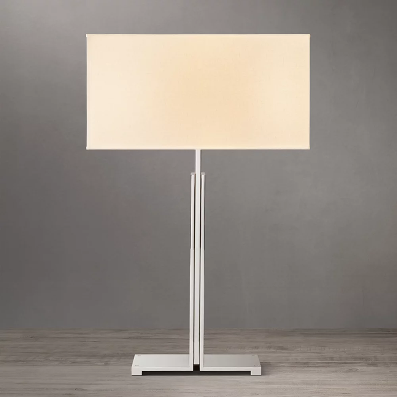 Dimmable Linen Shade Table Lamp