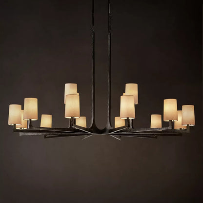 Wright Modern Round Chandelier