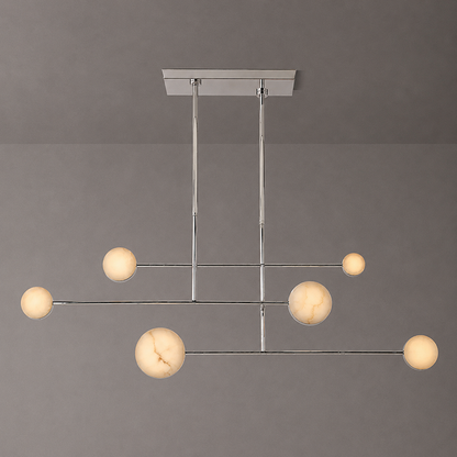 Alabaster Linear Chandelier