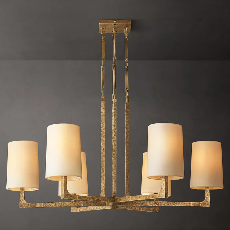 Wright Modern Round Chandelier