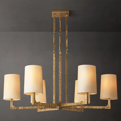 Wright Modern Round Chandelier