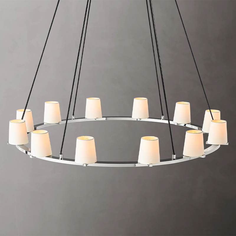 Pauillac Cotton Ring Chandelier