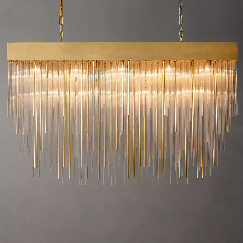 Cascada Linear Crystal Chandelier