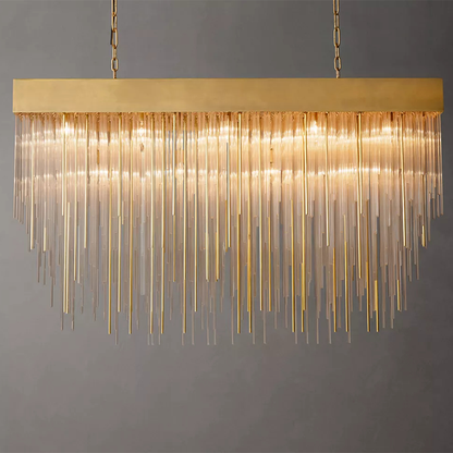 Cascada Linear Crystal Chandelier