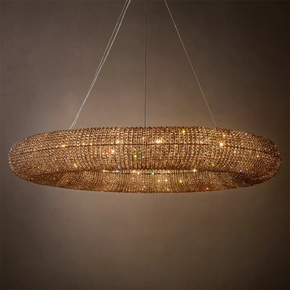 Halo Crystal Chandelier