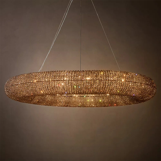 Halo Crystal Chandelier