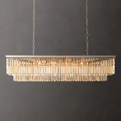 Odeon Art Deco Rectangular Chandelier