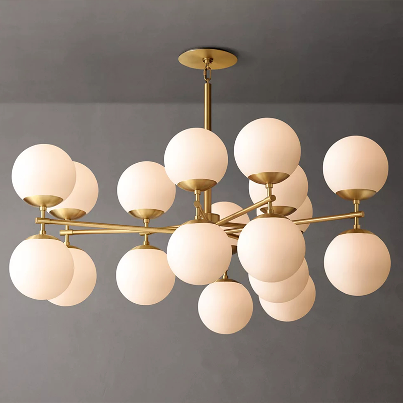 Luxury Glass Globe Chandelier