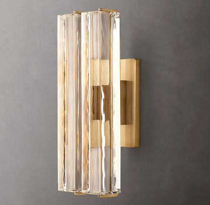 Audubon Double Crystal Wall Sconce
