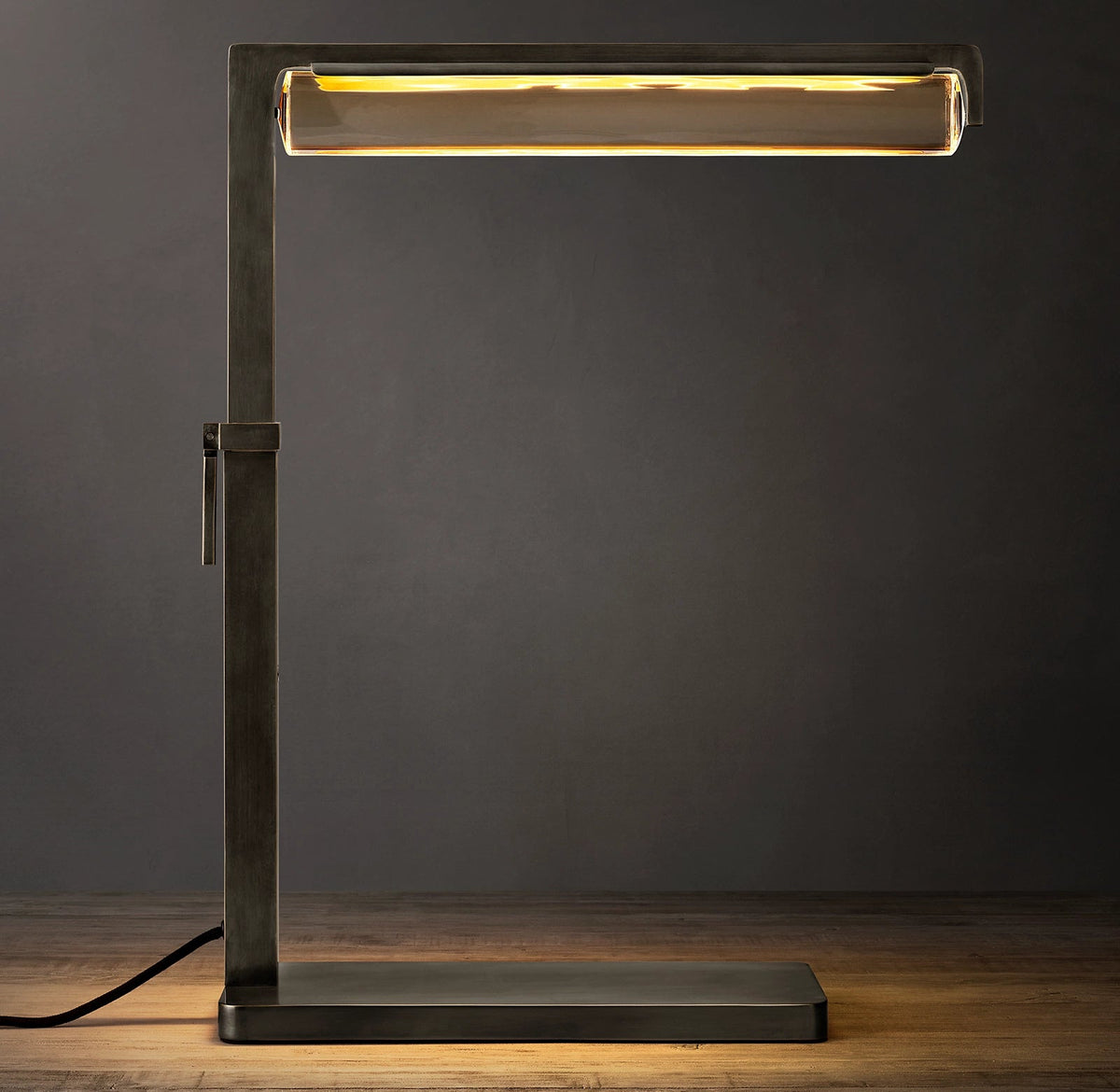 Audubon Adjustable Crystal Table Lamp