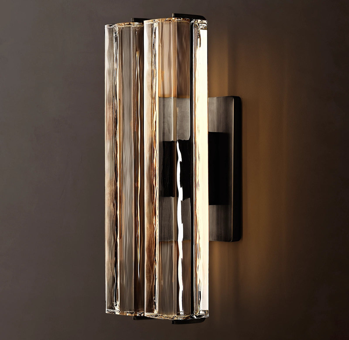 Audubon Double Crystal Wall Sconce