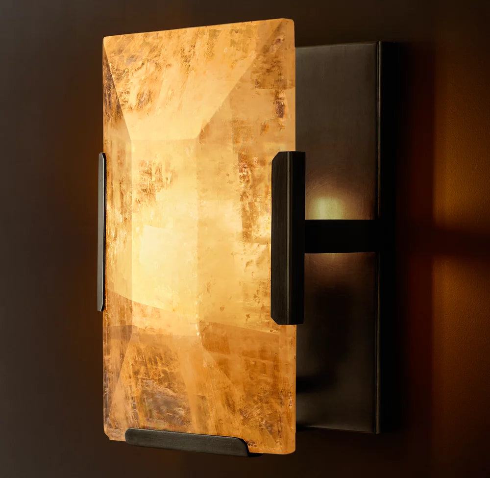 Harlow Calcite Sconce