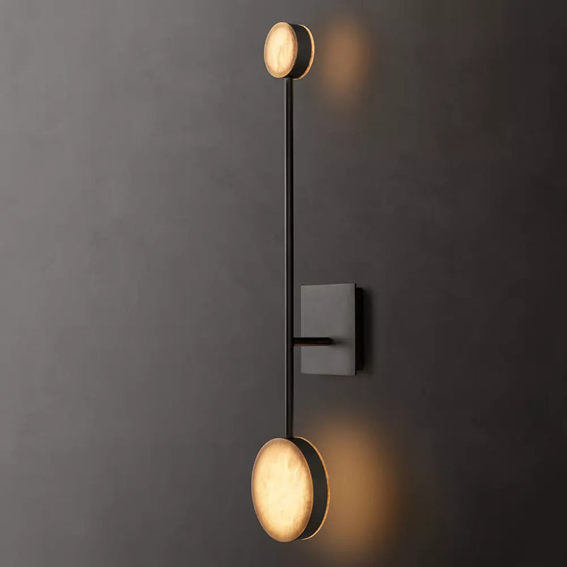 Alabaster Double Wall Sconce