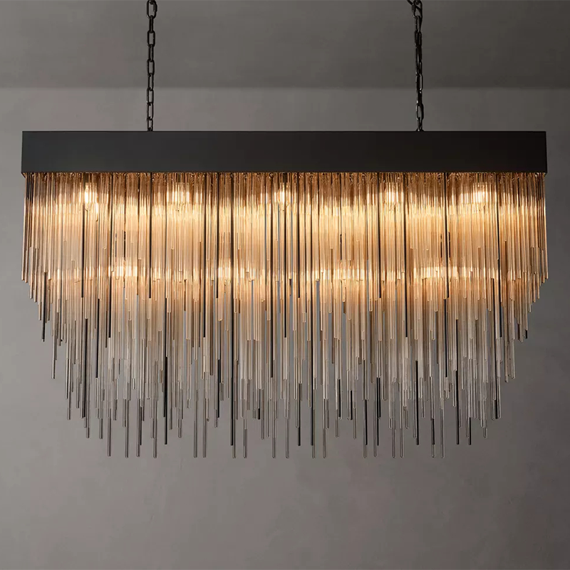 Cascada Linear Crystal Chandelier