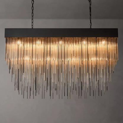 Cascada Linear Crystal Chandelier