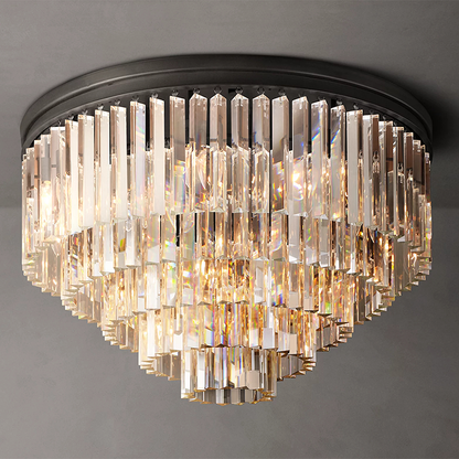 Odeon Art Deco Flush Mount