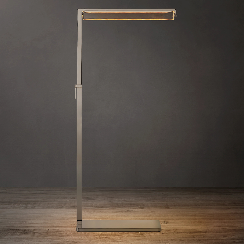 Audubon Adjustable Crystal Floor Lamp