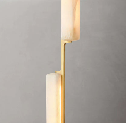 Audubon Modern Alabaster Linear Chandelier