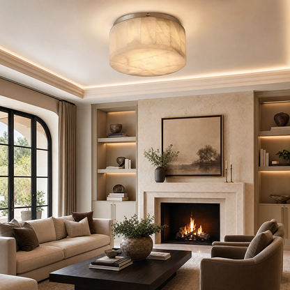 Rivage Lueur Round Flush Mount