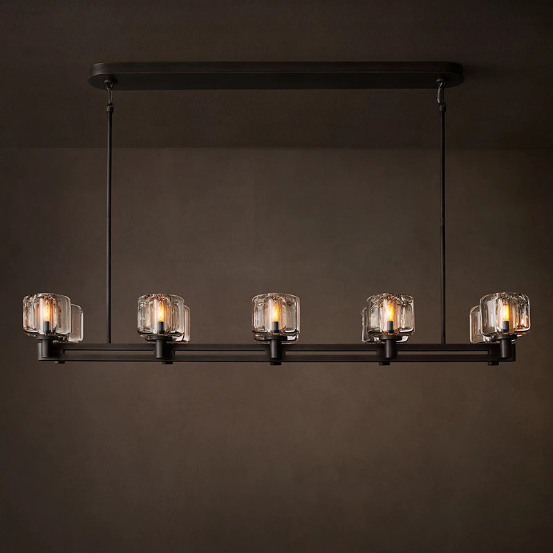 Demaret Double-Tier Linear Chandelier
