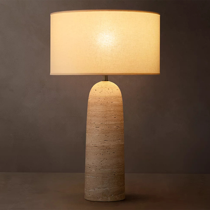 Sarezzo Tapered Stone Table Lamp