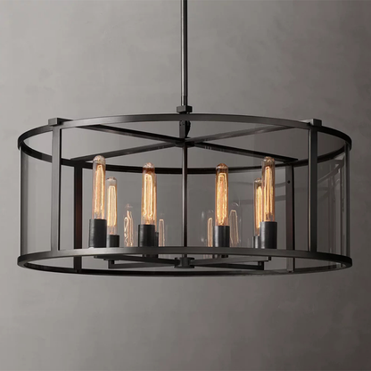 Beckman Modern Round Chandelier